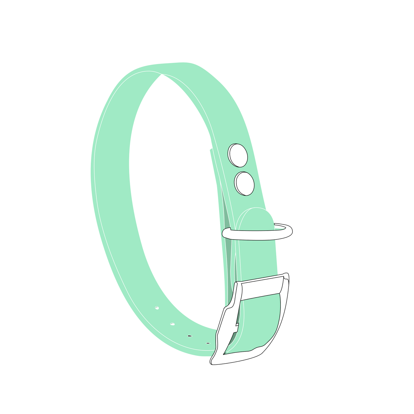 Collar MONO • Caribbean Green