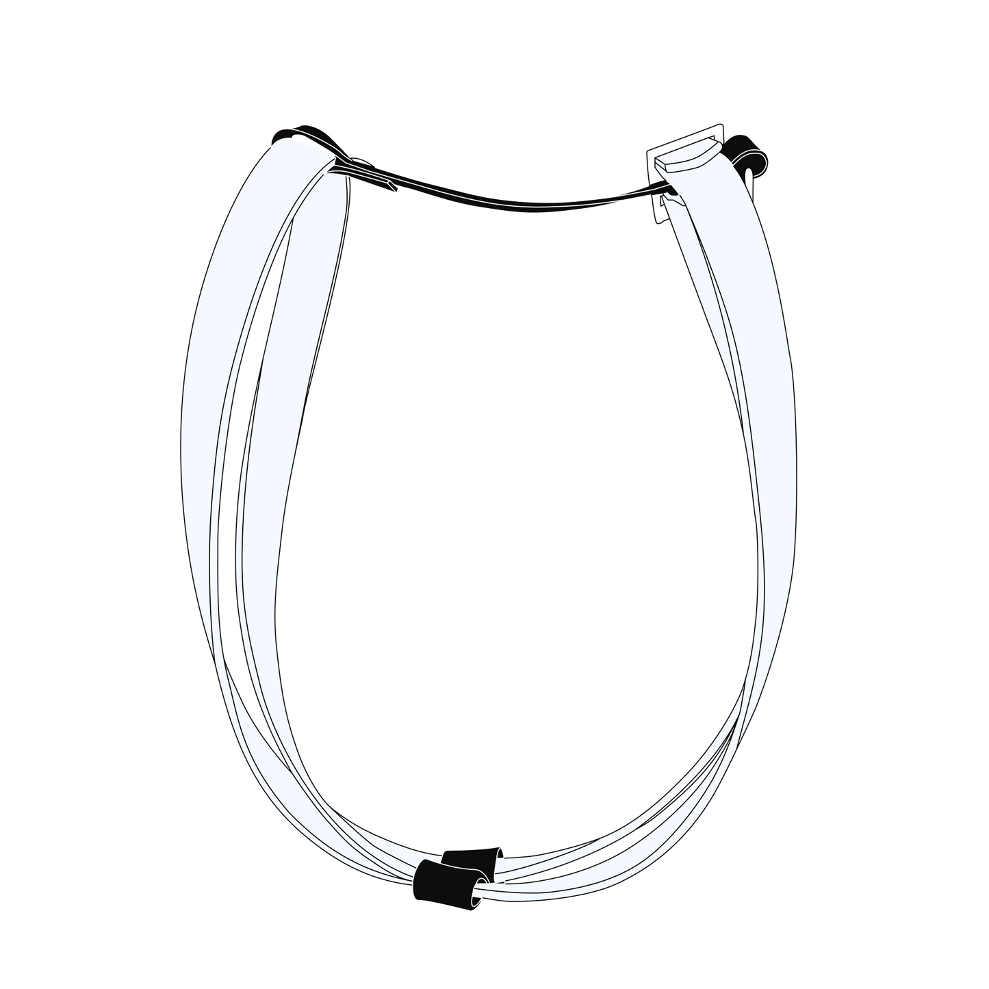 Harness MONO • White