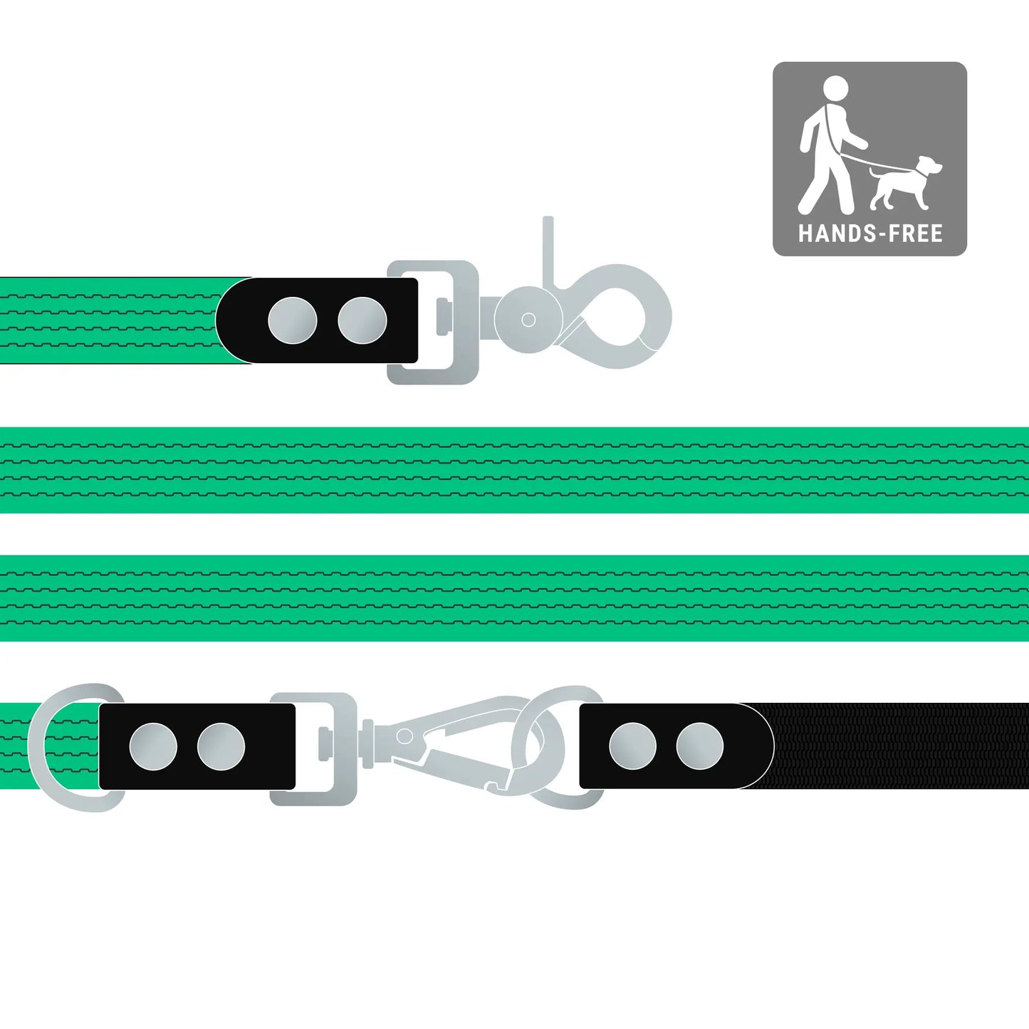 Leash FLEX • Green