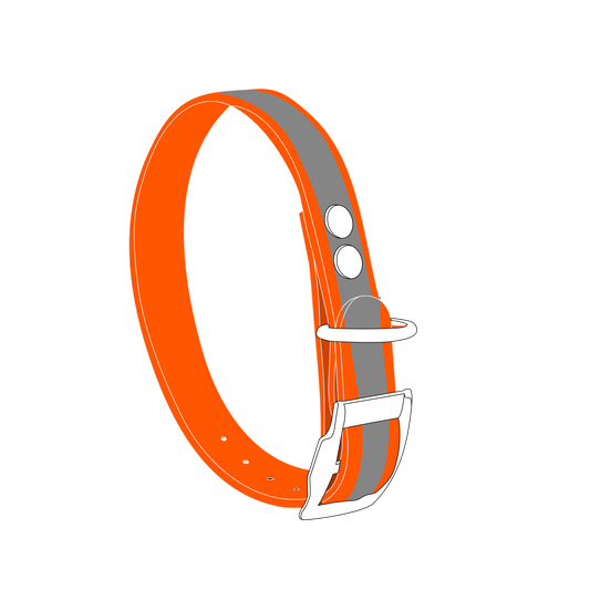 Collar MONO • Reflective-Orange
