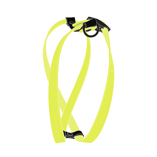 Harness MONO | Matte Black • Neon Yellow