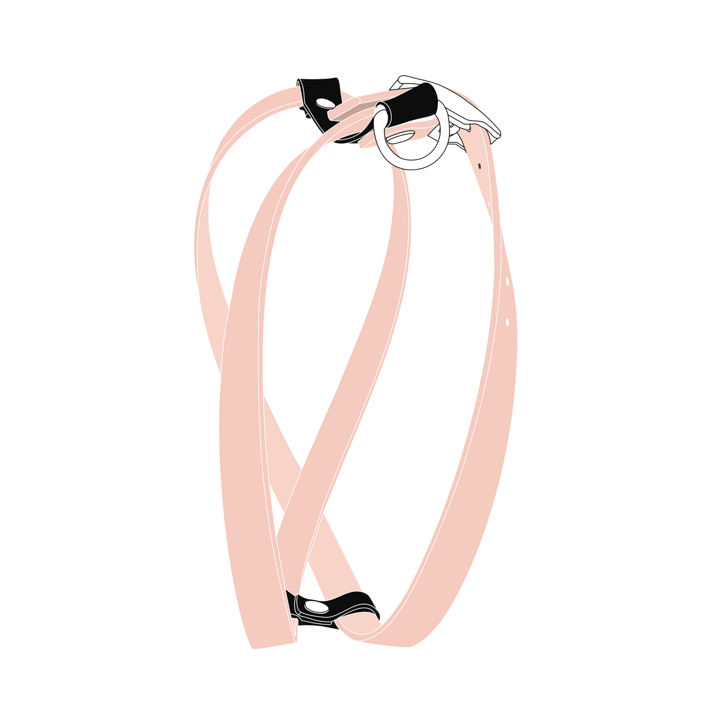 Harness MONO • Pastel Pink
