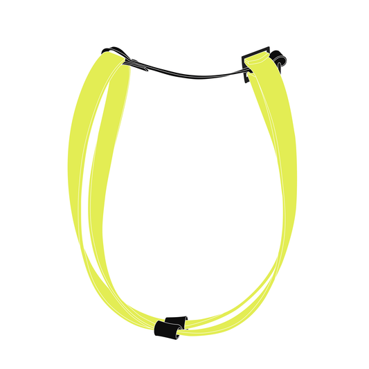 Harness MONO | Matte Black • Neon Yellow