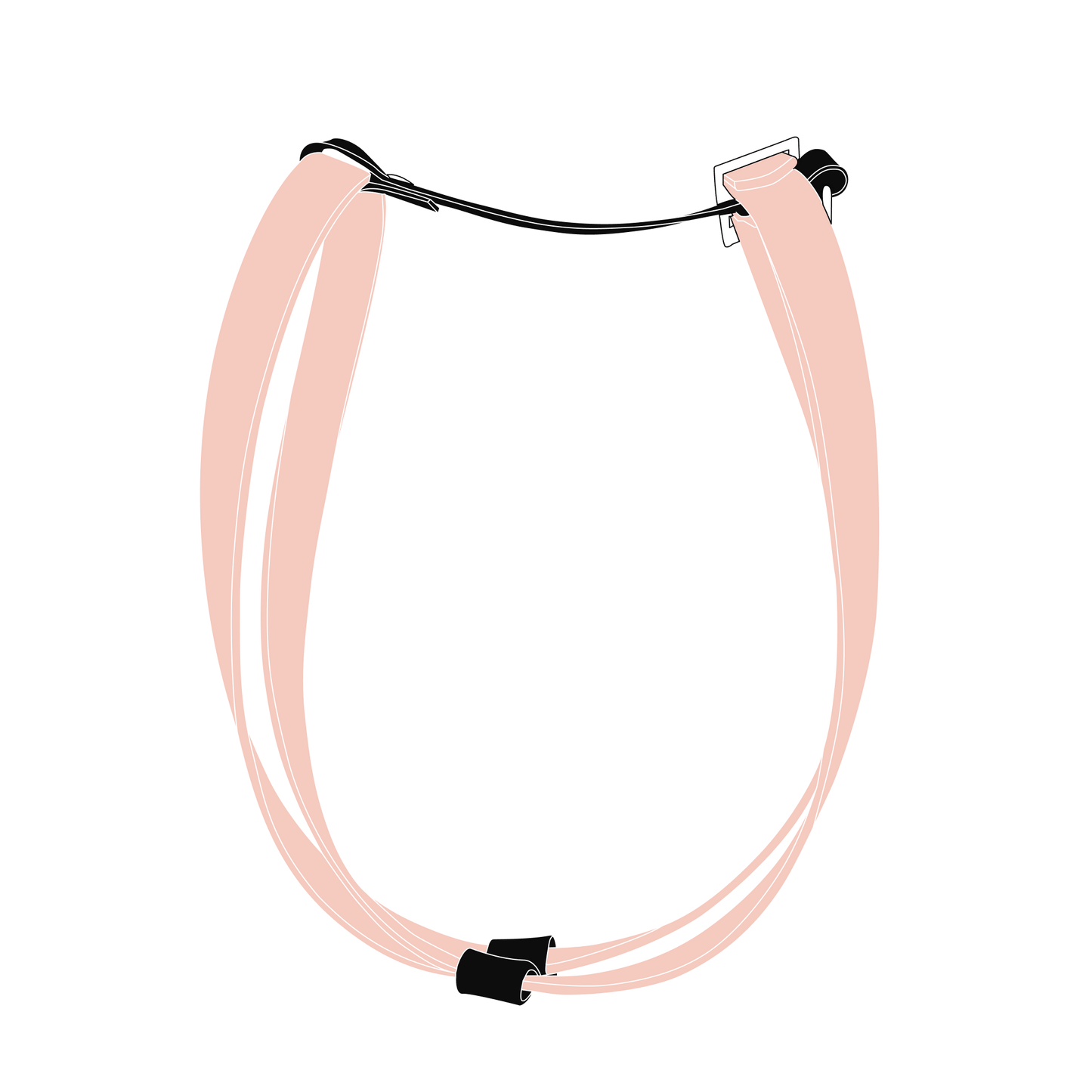 Harness MONO • Pastel Pink