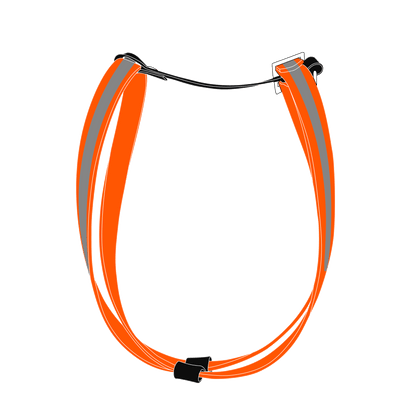 Harness MONO • Reflective-Orange