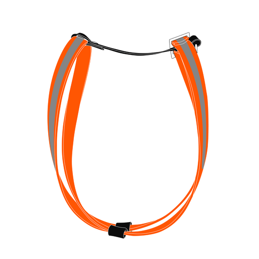 Harness MONO • Reflective-Orange