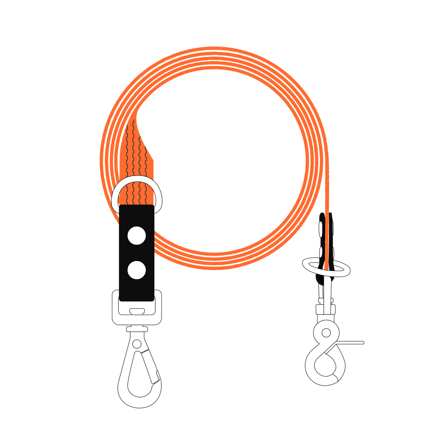 Leash FLEX • Orange