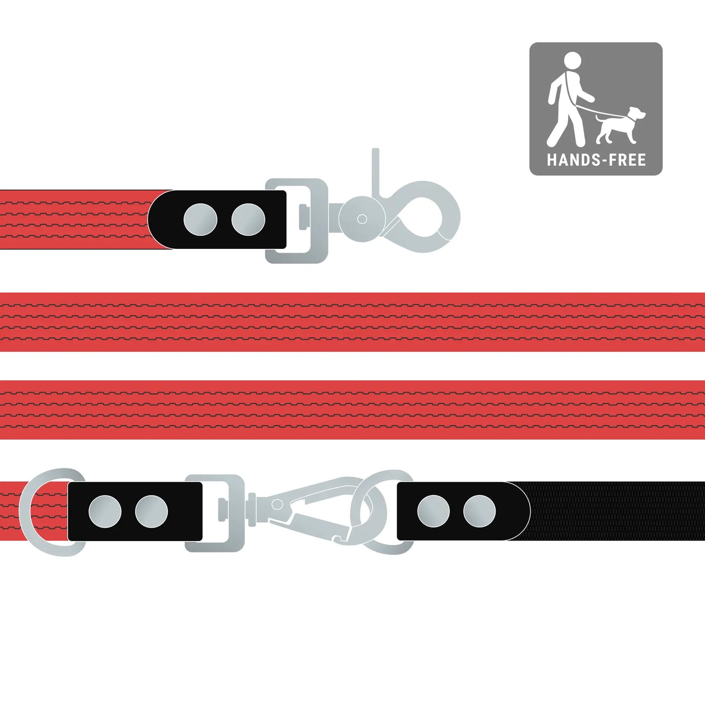Leash FLEX • Red