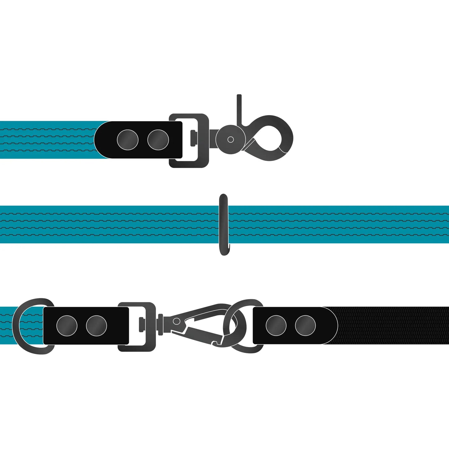 Leash FLEX MULTI • Kerosene