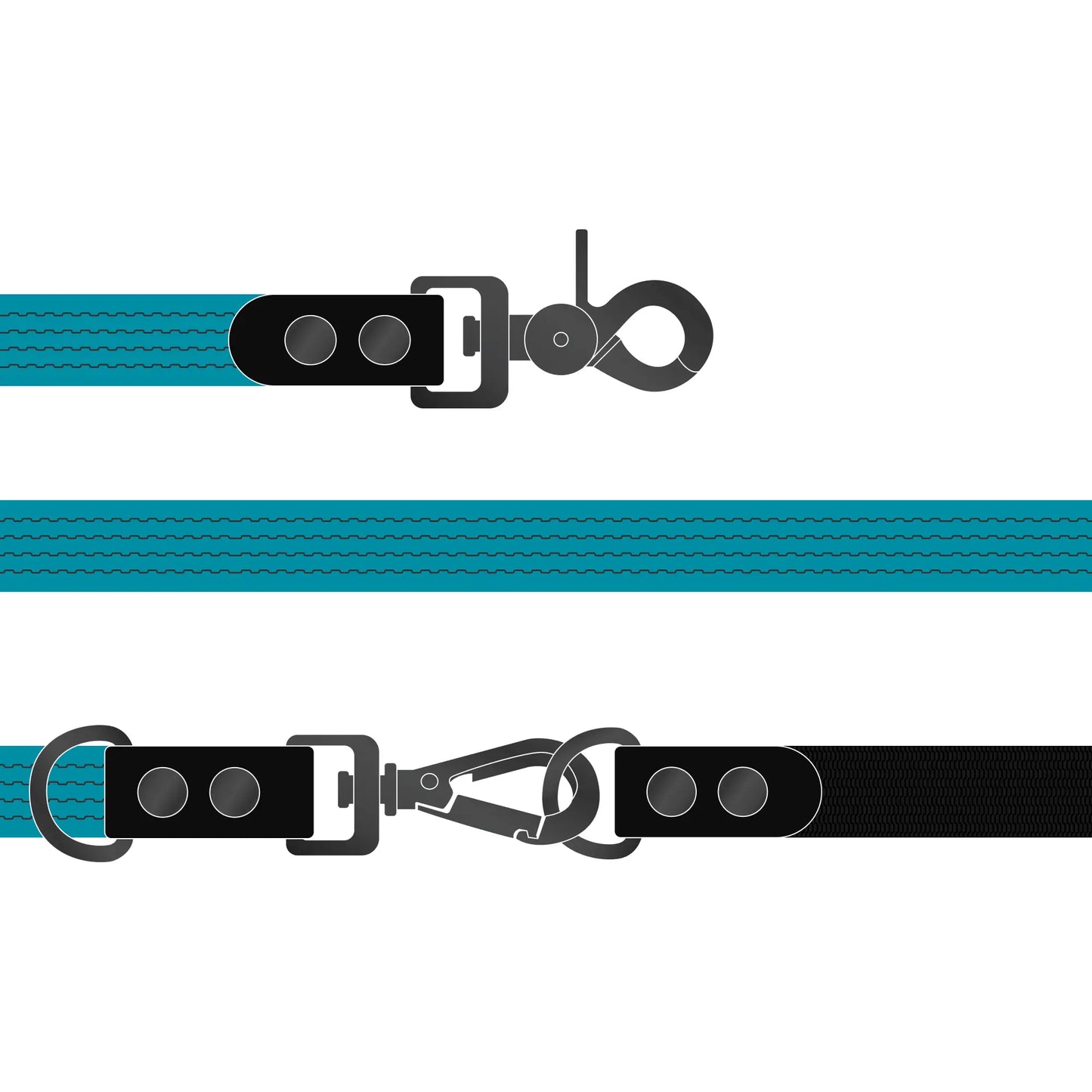 Leash FLEX MULTI • Kerosene
