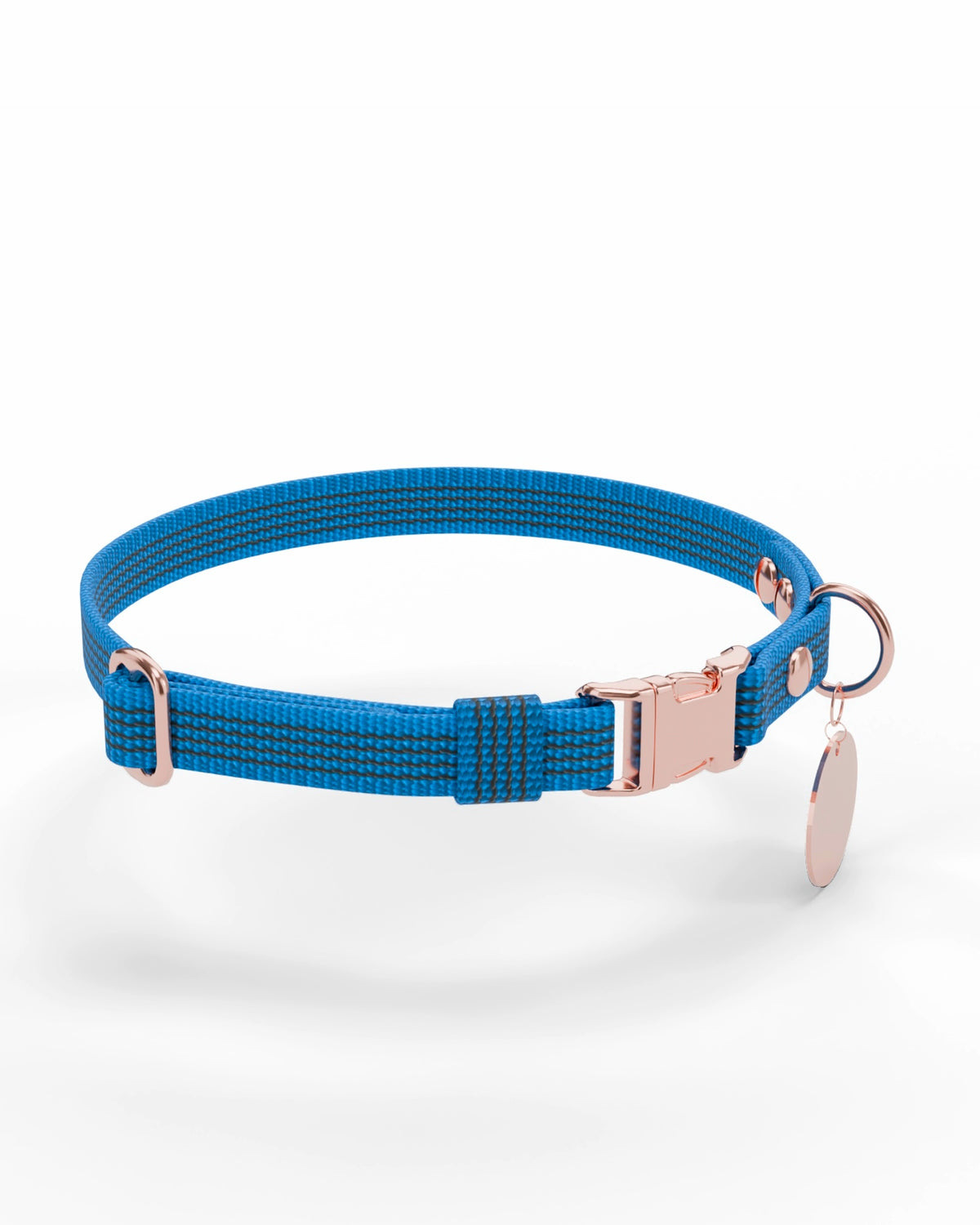 Blue / Rose Gold | 1 three-quarter